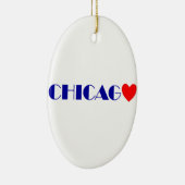 Chicago Keramik Ornament (Rechts)