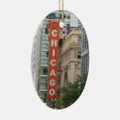 Chicago Keramik Ornament (Rechts)