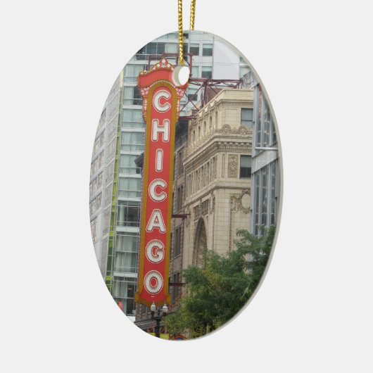 Chicago Keramik Ornament (Links)