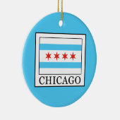 Chicago Keramik Ornament (Rechts)