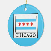 Chicago Keramik Ornament (Links)