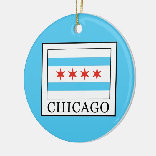 Chicago Keramik Ornament (Links)