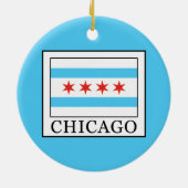 Chicago Keramik Ornament (Hinten)