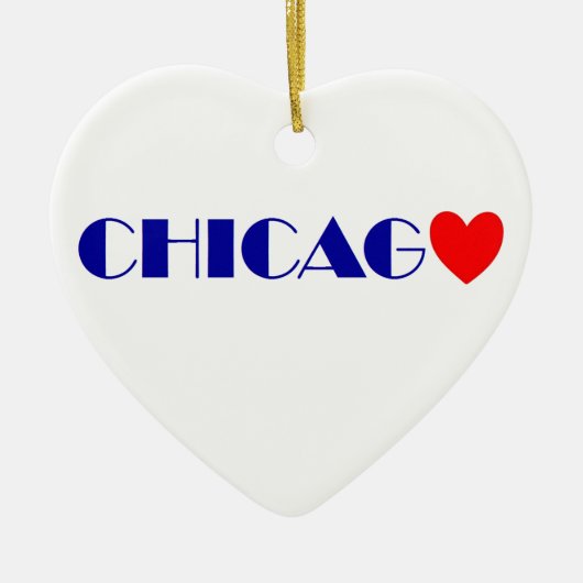 Chicago Keramikornament (Vorne)