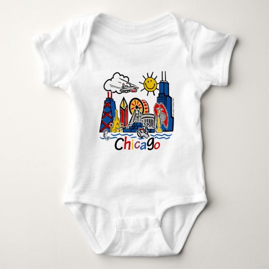 Chicago-KIDS-[Converted] Baby Strampler (Vorderseite)