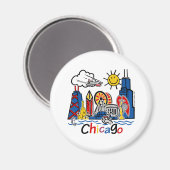 Chicago-KIDS-[Converted] Magnet (Vorderseite/Rückseite)