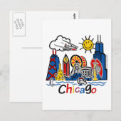 Chicago-KIDS-[Converted] Postkarte (Vorne/Hinten)
