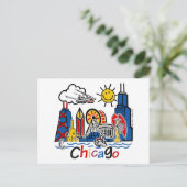 Chicago-KIDS-[Converted] Postkarte (Stehend Vorderseite)