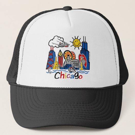 Chicago-KIDS-[Converted] Truckerkappe (Vorderseite)