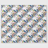 Chicago Kids Skyline Geschenkpapier (Flach)