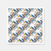 Chicago Kids Skyline Serviette (Vorderseite)