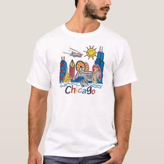 Chicago Kids Skyline T-Shirt