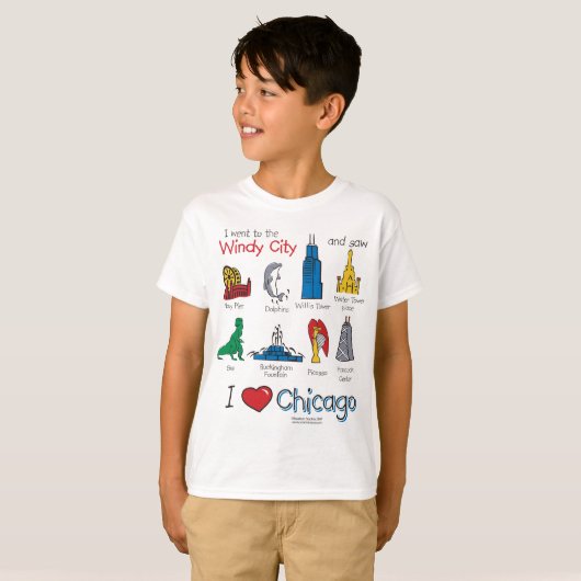 Chicago--Kind-Ikone-NEU [Co T-Shirt (Vorne ganz)