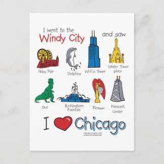 Chicago - Kinder-Icons-NEW-[Co Postkarte