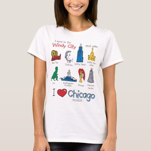 Chicago - Kinder-Icons-NEW-[Co T-Shirt (Vorderseite)