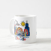 Chicago-KINDER [umgewandelt] Kaffeetasse (Vorderseite Links)