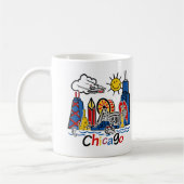 Chicago-KINDER [umgewandelt] Kaffeetasse (Links)