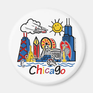 Chicago-KINDER [umgewandelt] Magnet