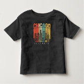 Chicago Kleinkind T-shirt (Vorderseite)