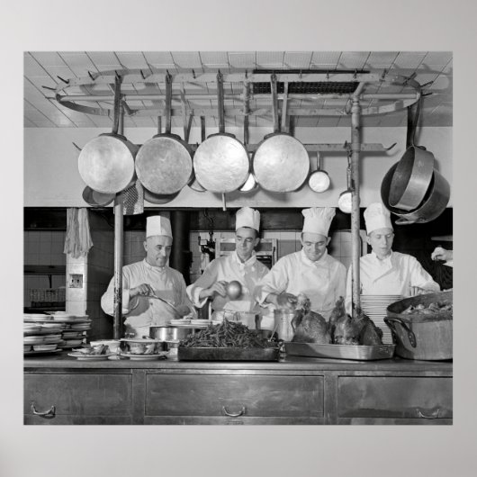 CHICAGO KOMMERZIELL KITCHEN 1943 POSTER (Vorne)