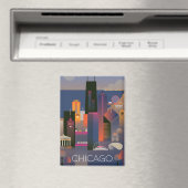 Chicago Kühlschrank Magnet (In Situ (Geschirrspüler))