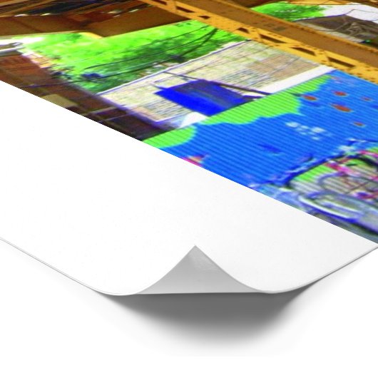 Chicago L Poster (Ecke)