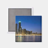 Chicago Lakefron Magnet (Vorderseite/Rückseite)
