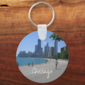 Chicago Lakeshore Schlüsselanhänger (Vorderseite)