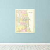 Chicago Leinwanddruck (Insitu (Holzboden))