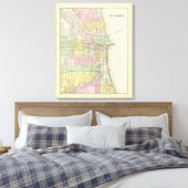 Chicago Leinwanddruck (Insitu (Schlafzimmer))