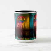 Chicago Lesbian Interest farbenfrohe Pride Gay Tasse (Zentrum)