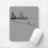 Chicago-Liebhaber Vintages mousepad (Mit Mouse)