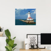 Chicago Lighthouse Poster (Heimbüro)
