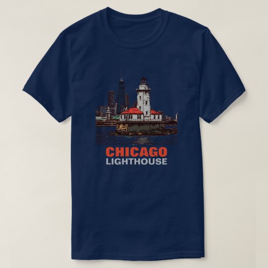 CHICAGO LIGHTHOUSE T-Shirt (Design vorne)