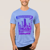 Chicago Lila Graphic T - Shirt (Vorderseite)