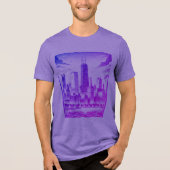 Chicago Lila Graphic T - Shirt (Vorderseite)
