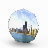 Chicago Liquified Paint Fotoblock (Rechts)