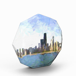 Chicago Liquified Paint Fotoblock