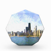 Chicago Liquified Paint Fotoblock (Vorderseite)