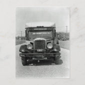 Chicago Loop City Bus Foto von 1920 Postkarte (Vorderseite)