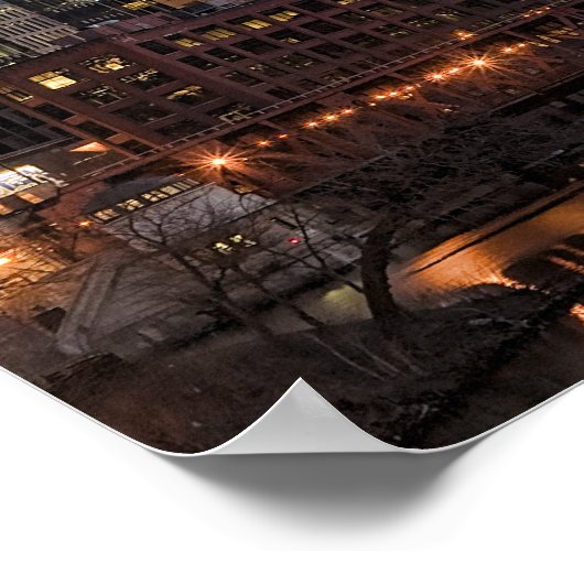 Chicago Loop Poster (Ecke)