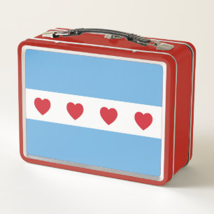 Chicago Love Lunch Box Metal