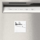 Chicago Lovers Vintager Magnet (In Situ (Geschirrspüler))