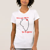 Chicago-Mädchen, verbessert es T-Shirt (Vorderseite)