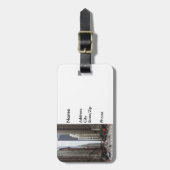 Chicago Madison Street Gepäck Tag Gepäckanhänger (Vorderseite vertikal)