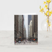 Chicago Madison Street Greeting Card Karte (Gelbe Blume)