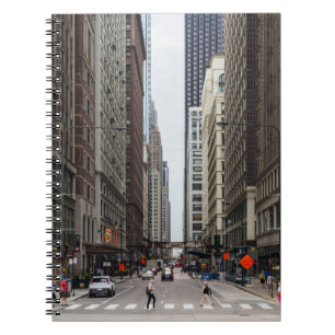 Chicago Madison Street Notebook Notizblock