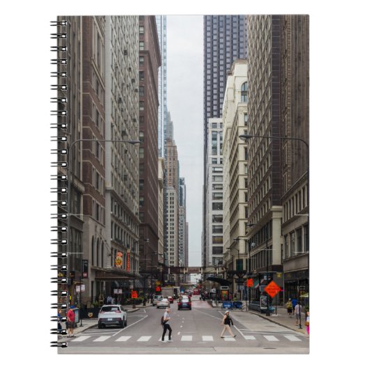 Chicago Madison Street Notebook Notizblock (Vorderseite)
