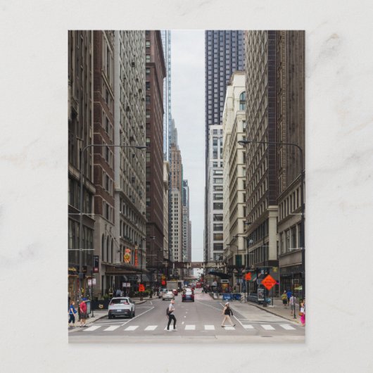 Chicago Madison Street Postcard Postkarte (Vorderseite)
