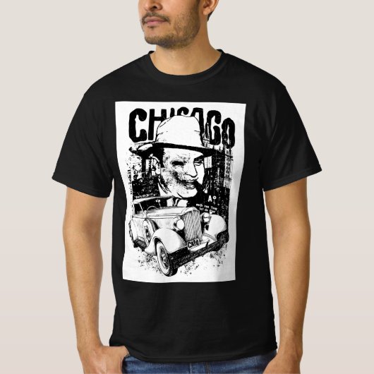 Chicago Mafia Vintag T-Shirt (Vorderseite)